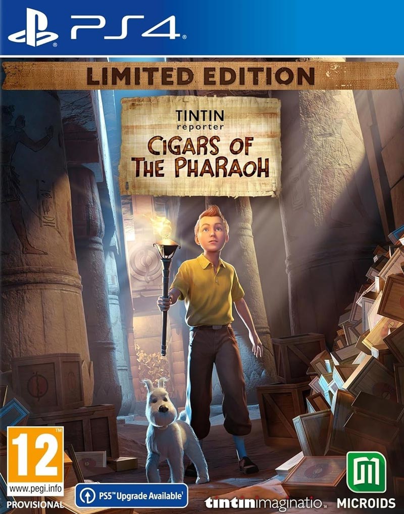 《丁丁历险记：法老的雪茄 (Tintin Reporter – Cigars of the Pharaoh)》中文版